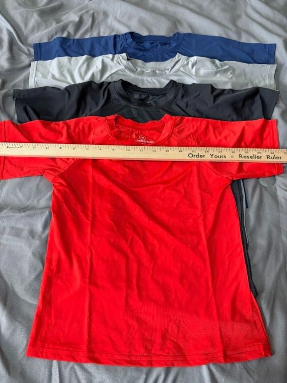 4-Pack Boys Short Sleeve Rashguard Swim Shirts by Real Essentials Small - Picture 7 of 8